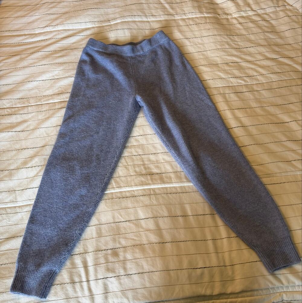 Vici | Blue Ridged Fleece Joggers